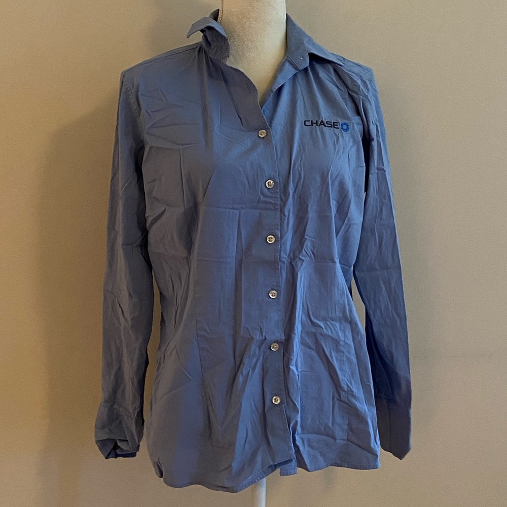 Chase lands end size 12 button up